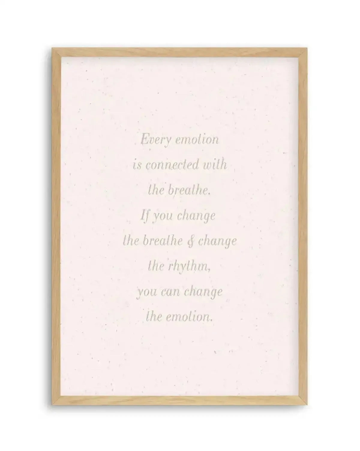 Change Of Breath Art Print from Olive et Oriel where you can shop wallpaper and artworks online