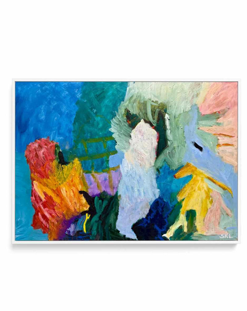 Changeable by Svend Kindt-Larsen | Framed Canvas Art Print from Olive et Oriel where you can shop wallpaper and artworks online