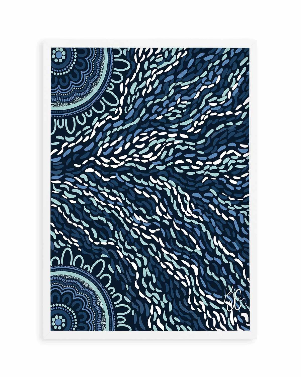 Changing Winds by Kiz Costelloe Art Print from Olive et Oriel where you can shop wallpaper and artworks online