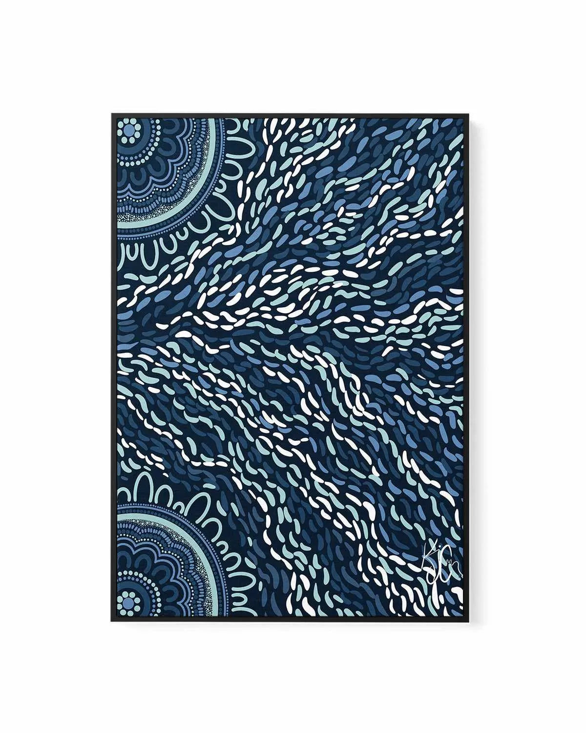 Changing Winds by Kiz Costelloe | Framed Canvas Art Print from Olive et Oriel where you can shop wallpaper and artworks online
