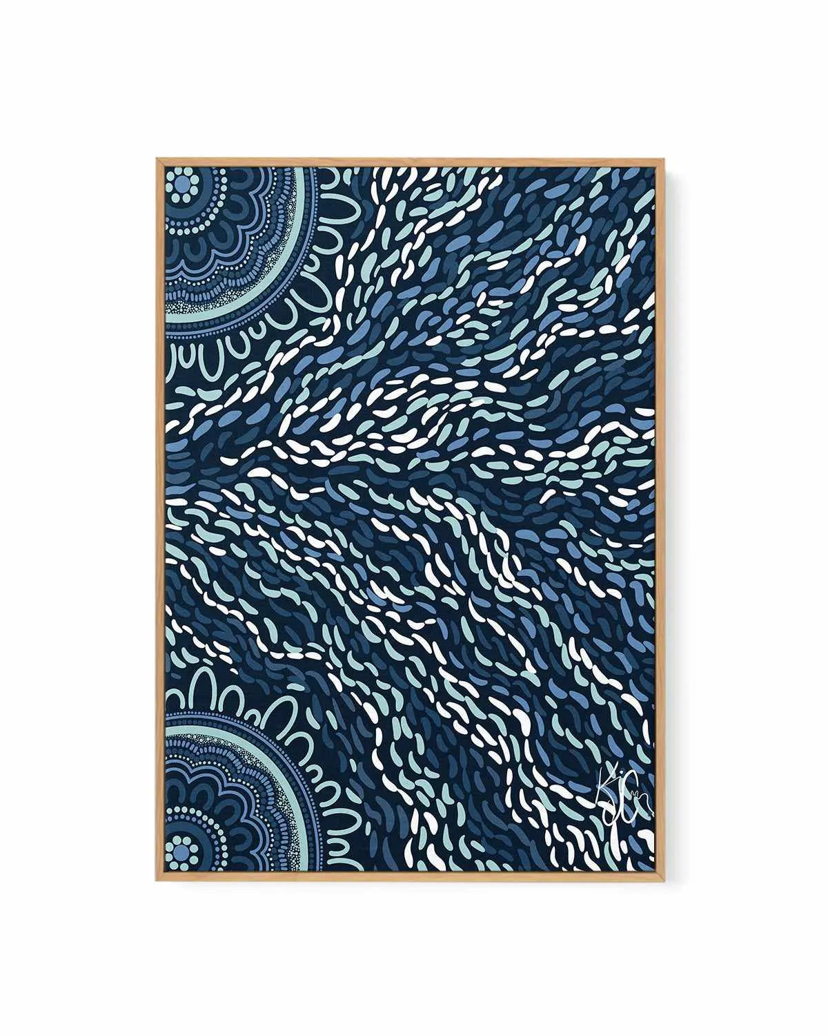 Changing Winds by Kiz Costelloe | Framed Canvas Art Print from Olive et Oriel where you can shop wallpaper and artworks online