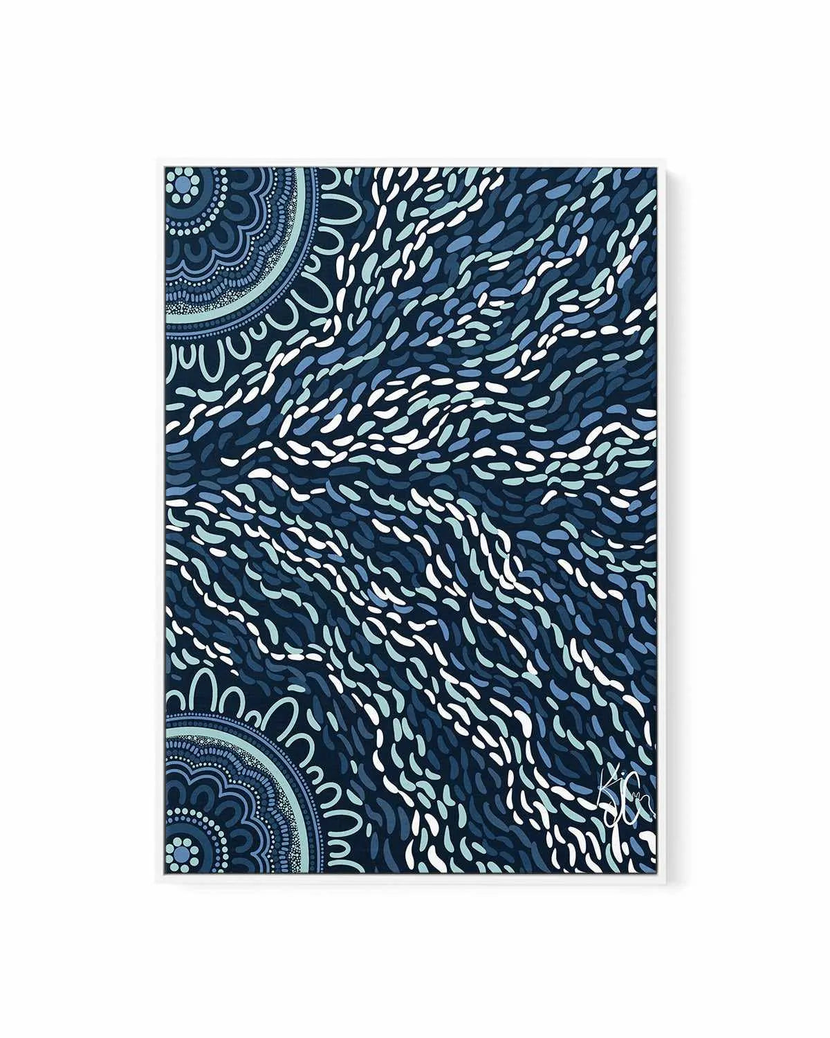 Changing Winds by Kiz Costelloe | Framed Canvas Art Print from Olive et Oriel where you can shop wallpaper and artworks online