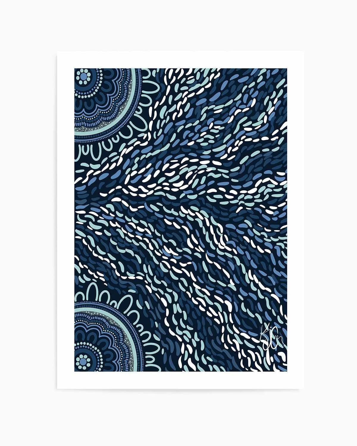 Changing Winds by Kiz Costelloe Art Print from Olive et Oriel where you can shop wallpaper and artworks online