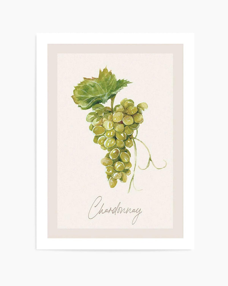 Chardonnay Art Print