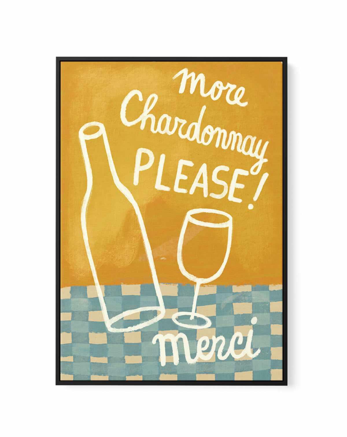 Chardonnay by Marco Marella | Framed Canvas Art Print from Olive et Oriel where you can shop wallpaper and artworks online