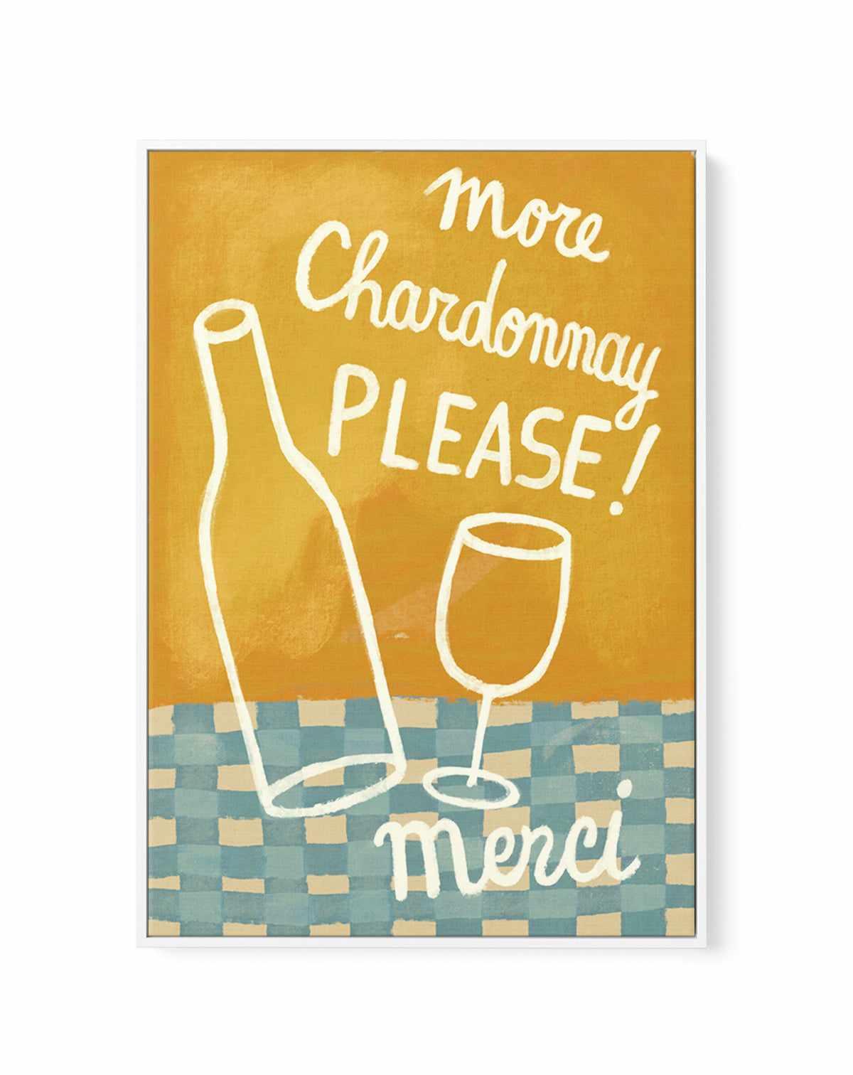Chardonnay by Marco Marella | Framed Canvas Art Print from Olive et Oriel where you can shop wallpaper and artworks online
