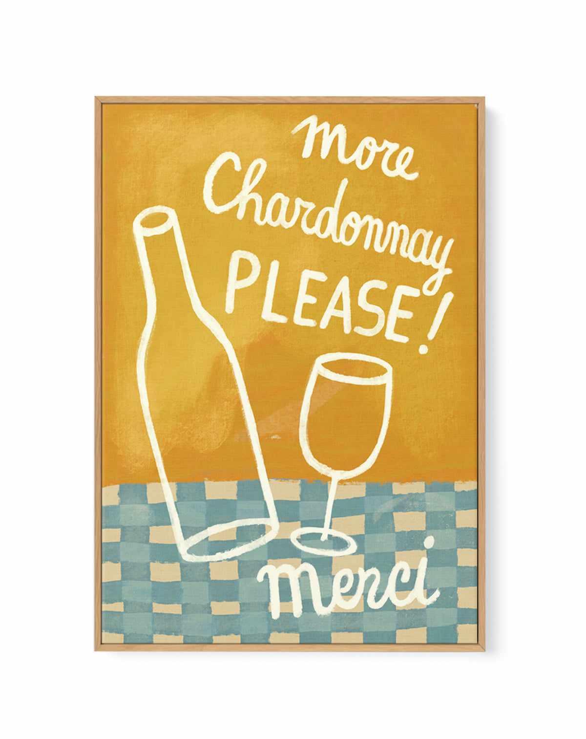 Chardonnay by Marco Marella | Framed Canvas Art Print from Olive et Oriel where you can shop wallpaper and artworks online
