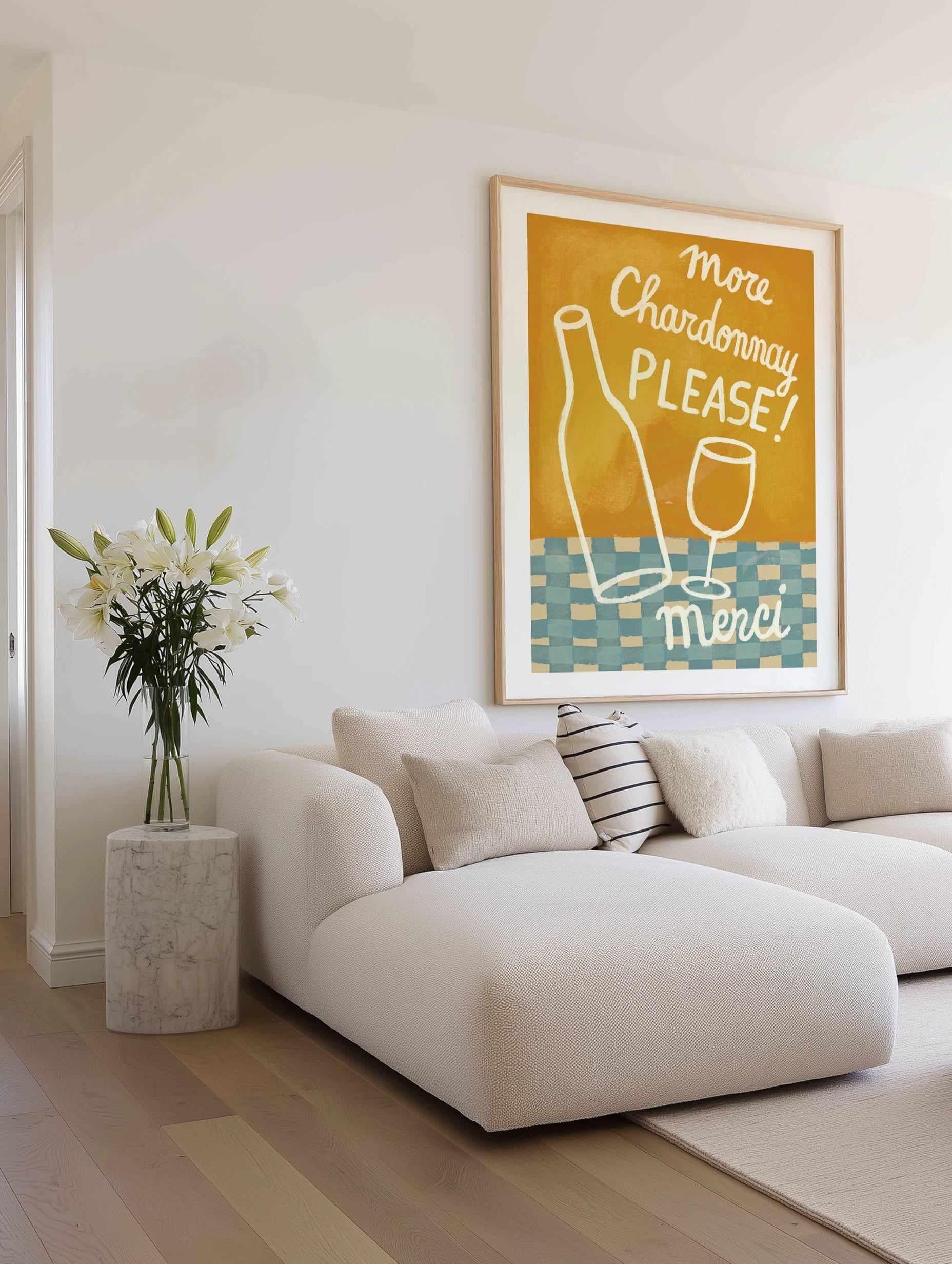 Chardonnay by Marco Marella | Art Print from Olive et Oriel where you can shop wallpaper and artworks online
