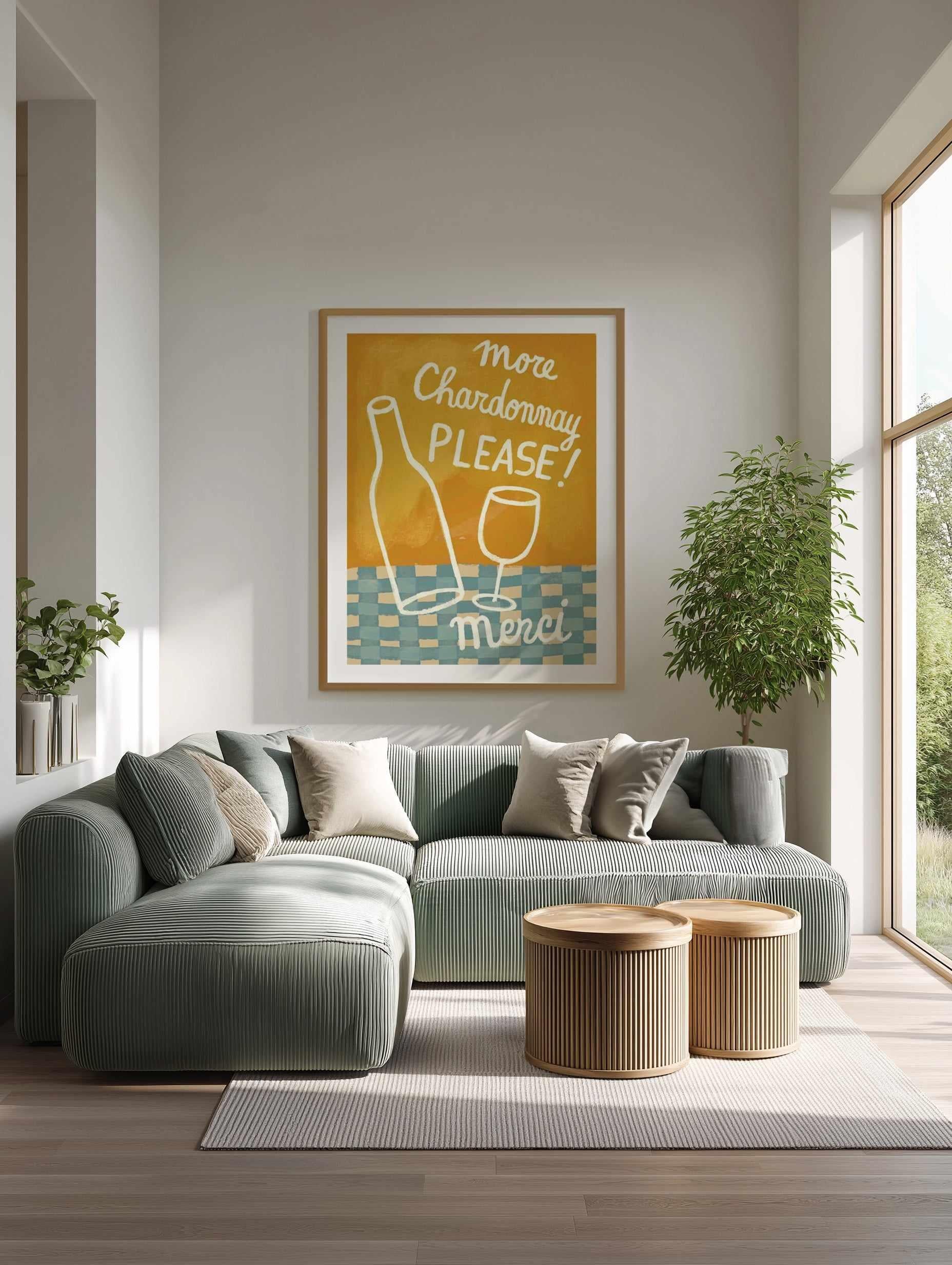 Chardonnay by Marco Marella | Art Print from Olive et Oriel where you can shop wallpaper and artworks online