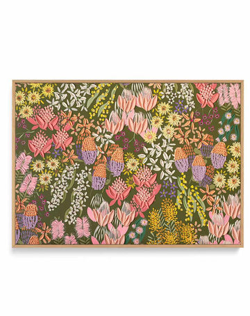 Charlotte Cropped by Alex Mason | Framed Canvas Art Print from Olive et Oriel where you can shop wallpaper and artworks online