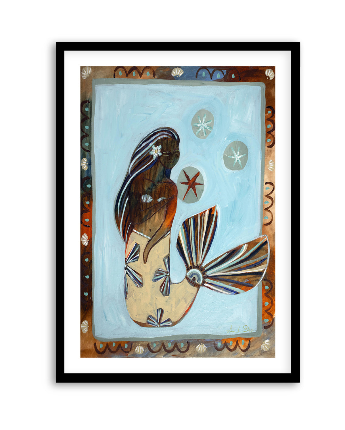 Chasing Stars | Art Print from Olive et Oriel where you can shop wallpaper and artworks online