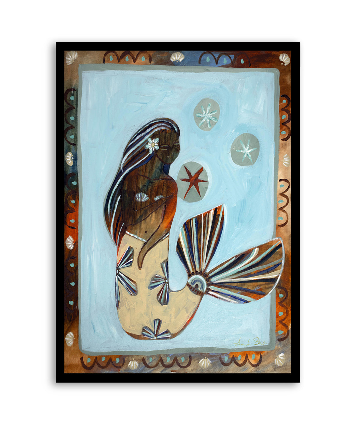 Chasing Stars | Art Print from Olive et Oriel where you can shop wallpaper and artworks online