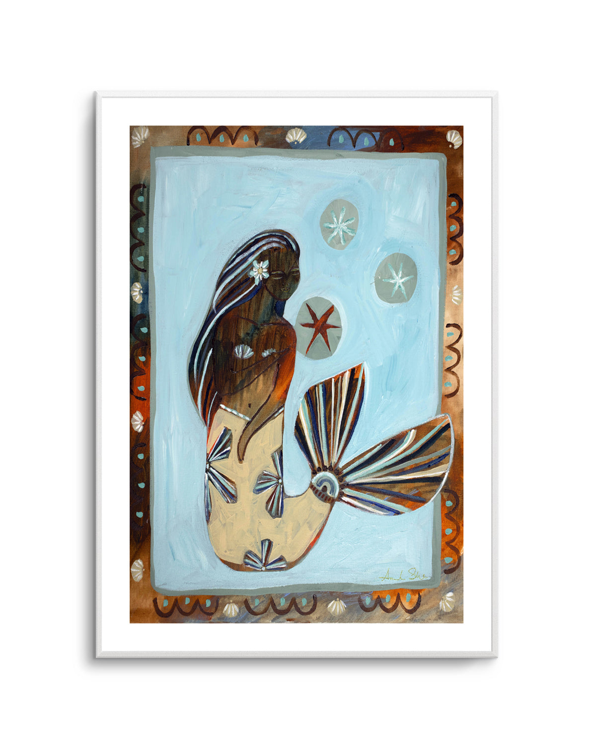 Chasing Stars | Art Print from Olive et Oriel where you can shop wallpaper and artworks online