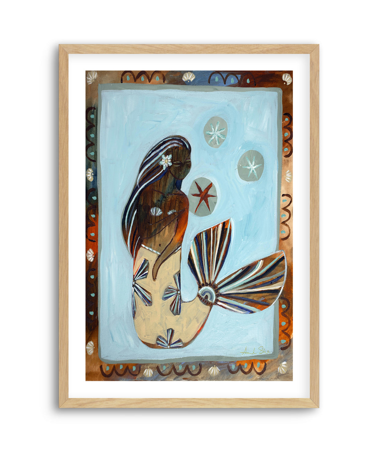 Chasing Stars | Art Print from Olive et Oriel where you can shop wallpaper and artworks online