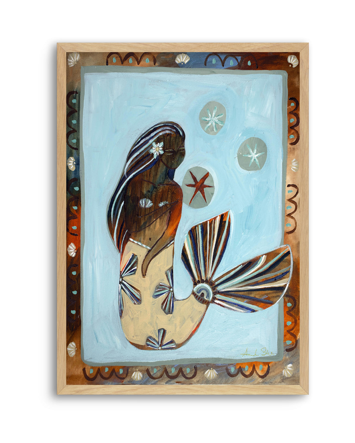 Chasing Stars | Art Print from Olive et Oriel where you can shop wallpaper and artworks online