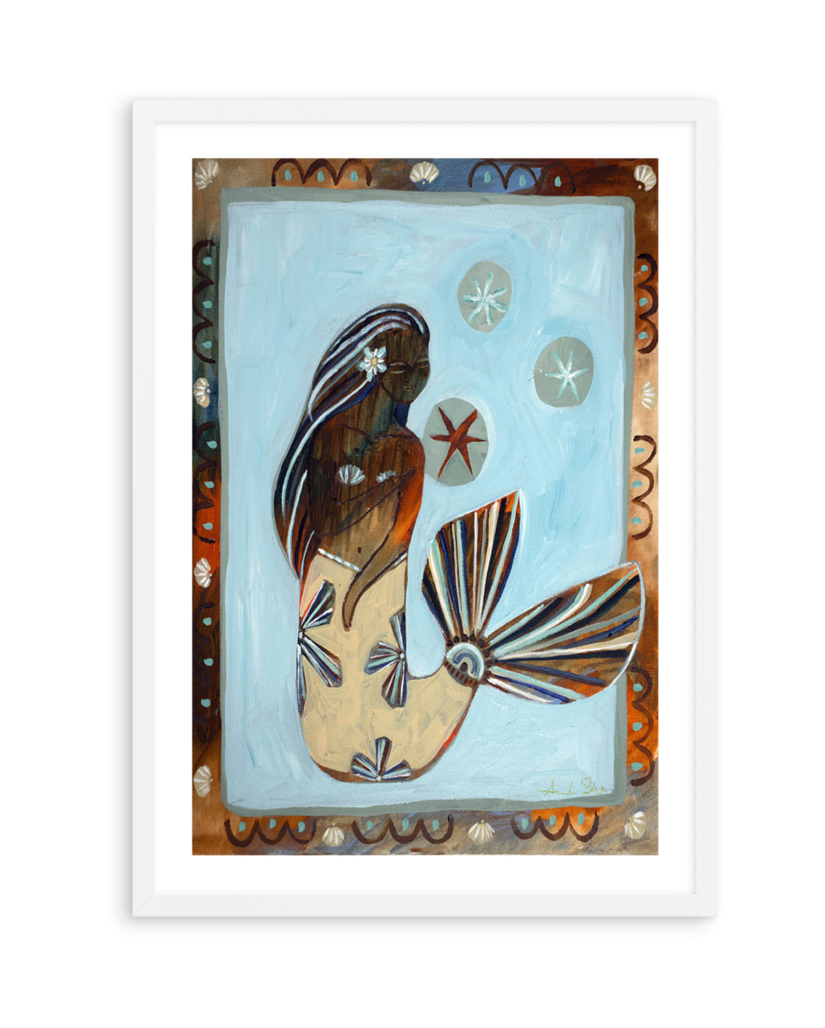 Chasing Stars | Art Print from Olive et Oriel where you can shop wallpaper and artworks online