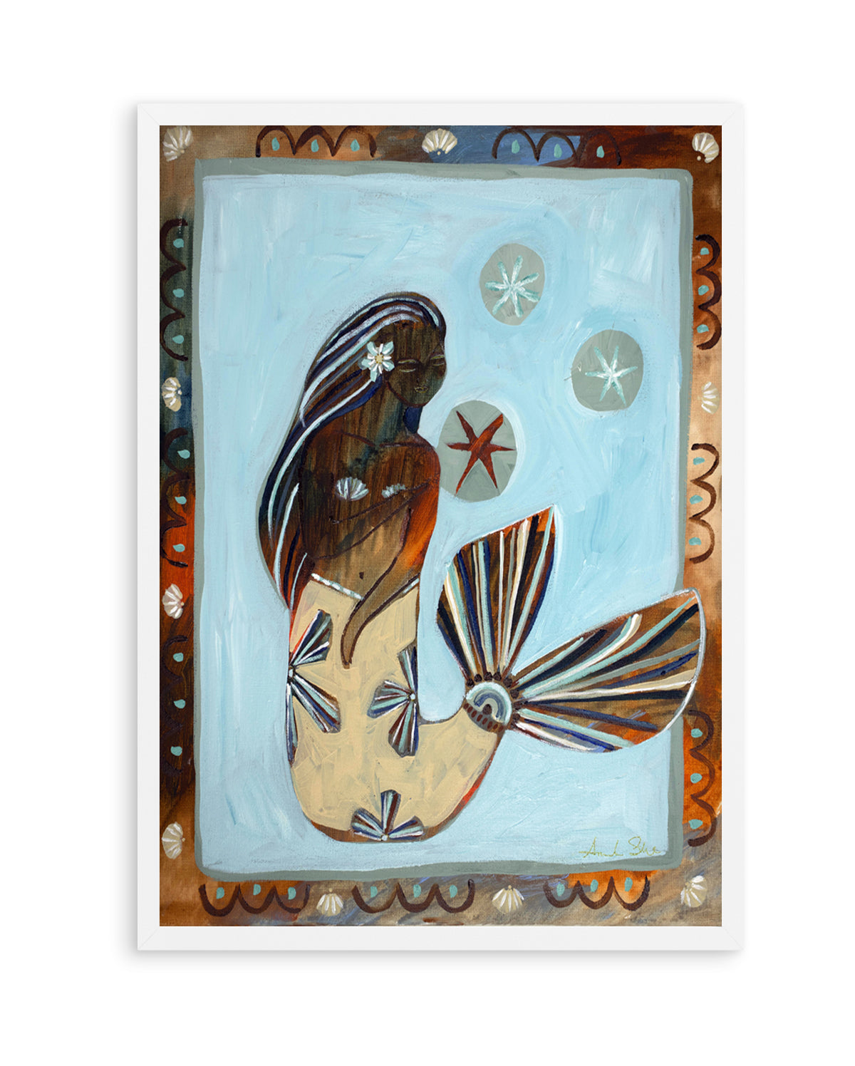 Chasing Stars | Art Print from Olive et Oriel where you can shop wallpaper and artworks online