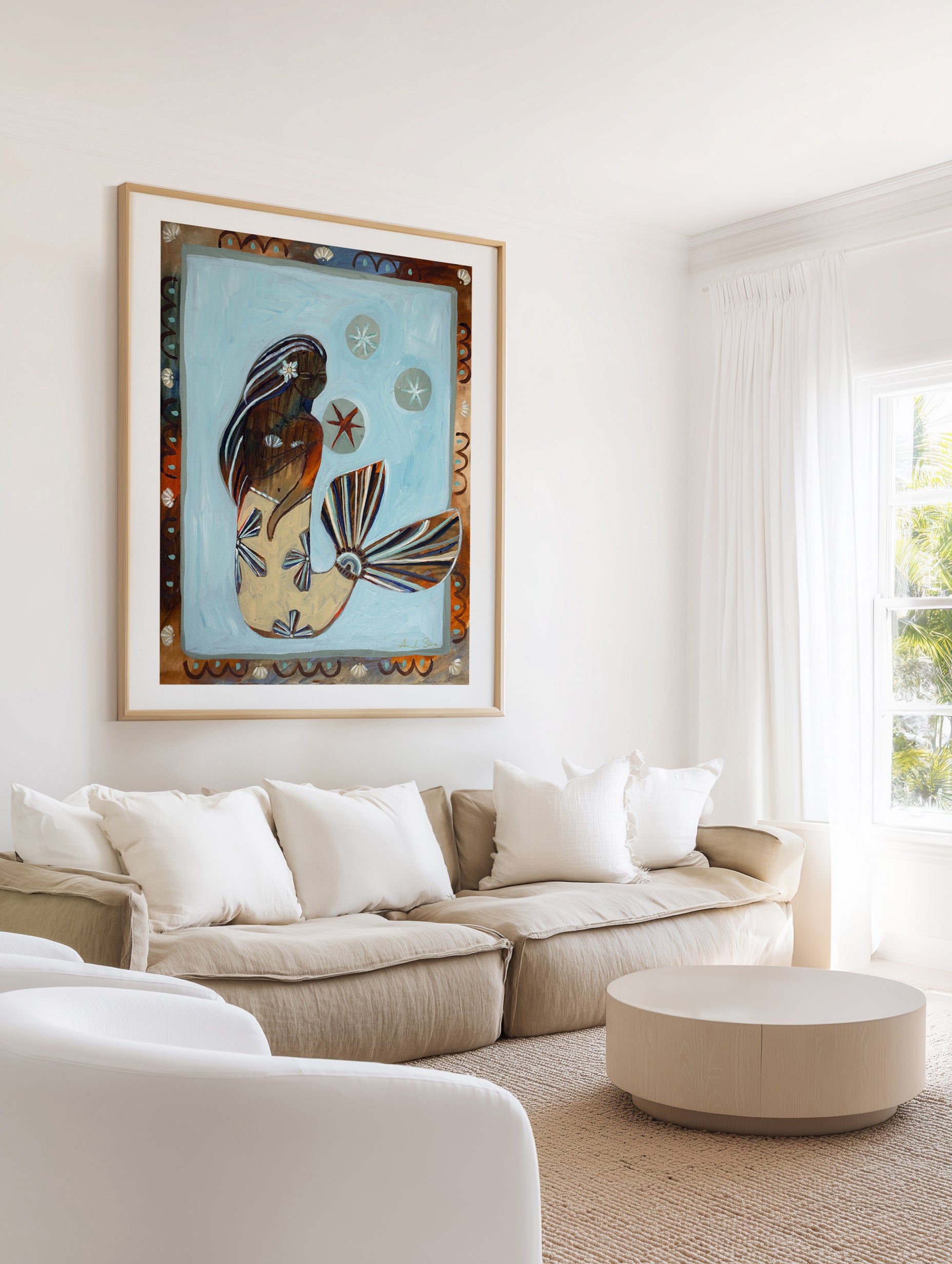 Chasing Stars | Art Print from Olive et Oriel where you can shop wallpaper and artworks online