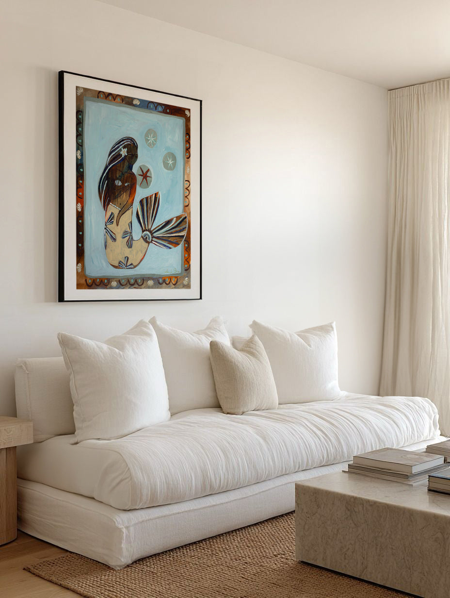 Chasing Stars | Art Print from Olive et Oriel where you can shop wallpaper and artworks online