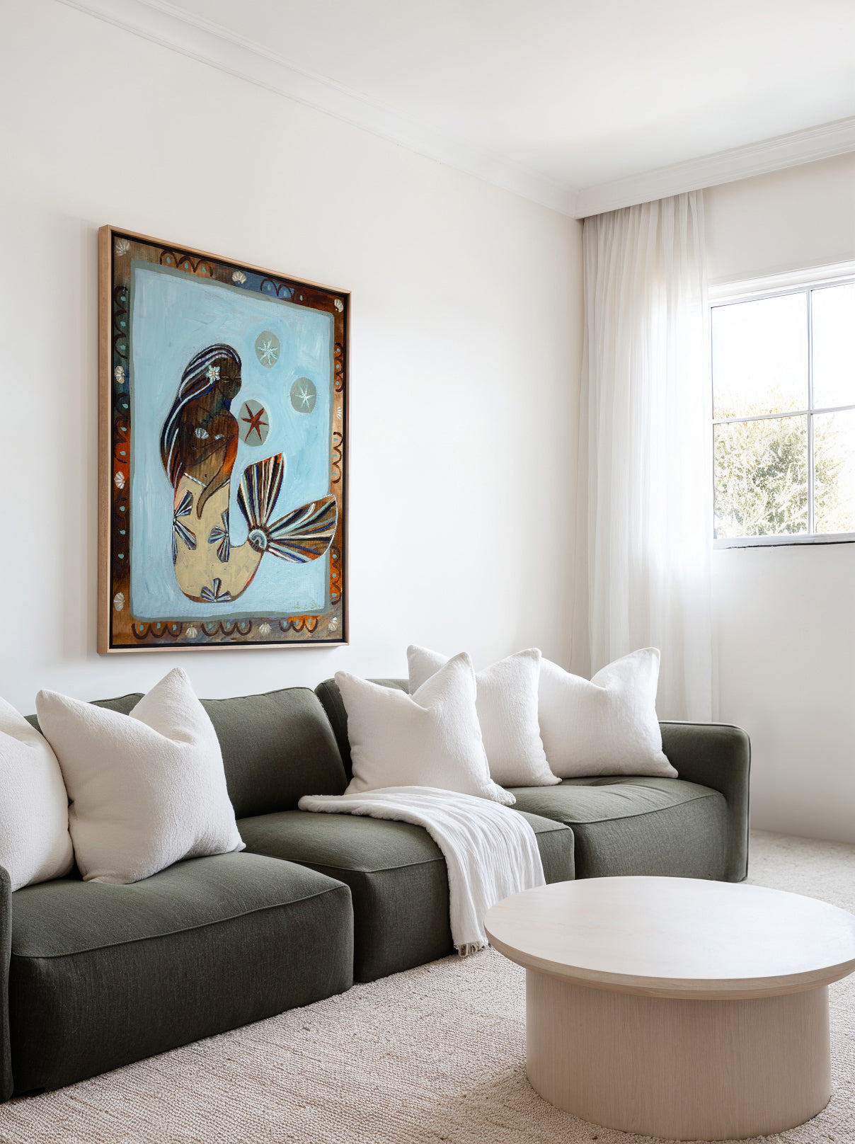 Chasing Stars | Framed Canvas Art Print from Olive et Oriel where you can shop wallpaper and artworks online