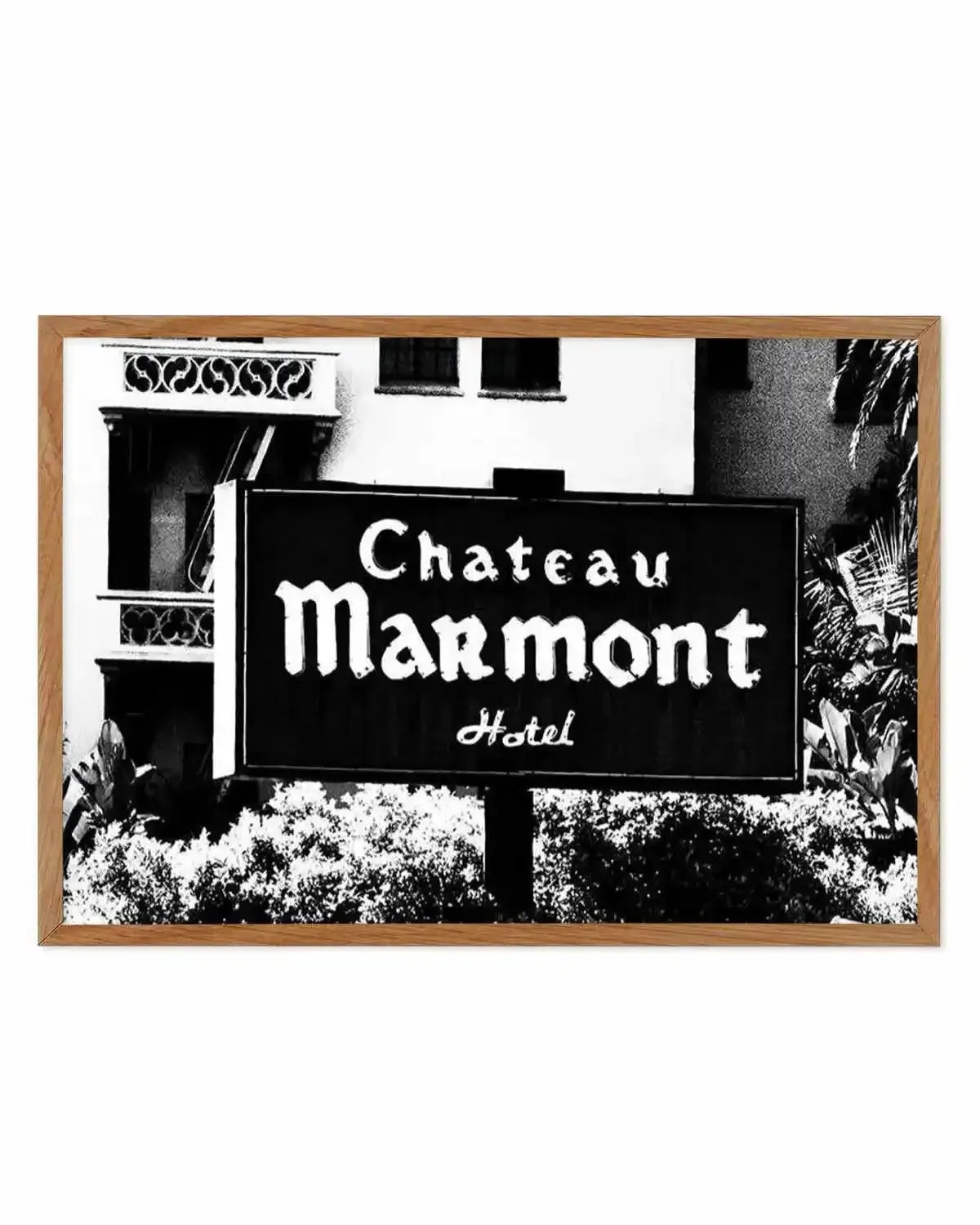 Chateau Marmont | LS Art Print from Olive et Oriel where you can shop wallpaper and artworks online