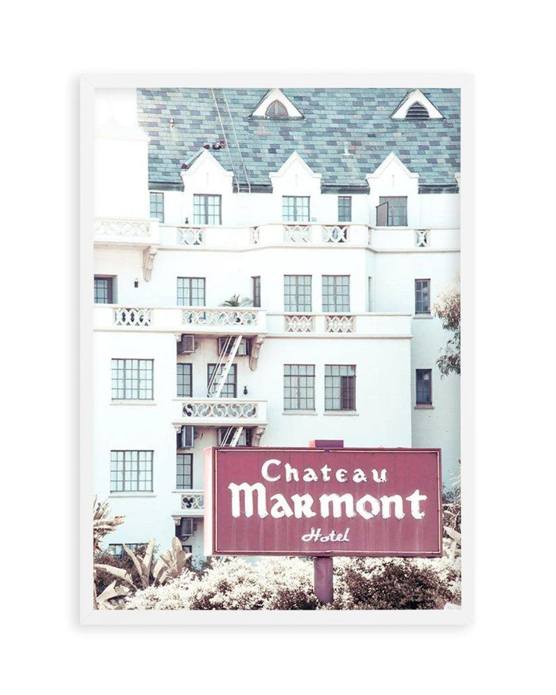 Chateau Marmont | Vintage Art Print