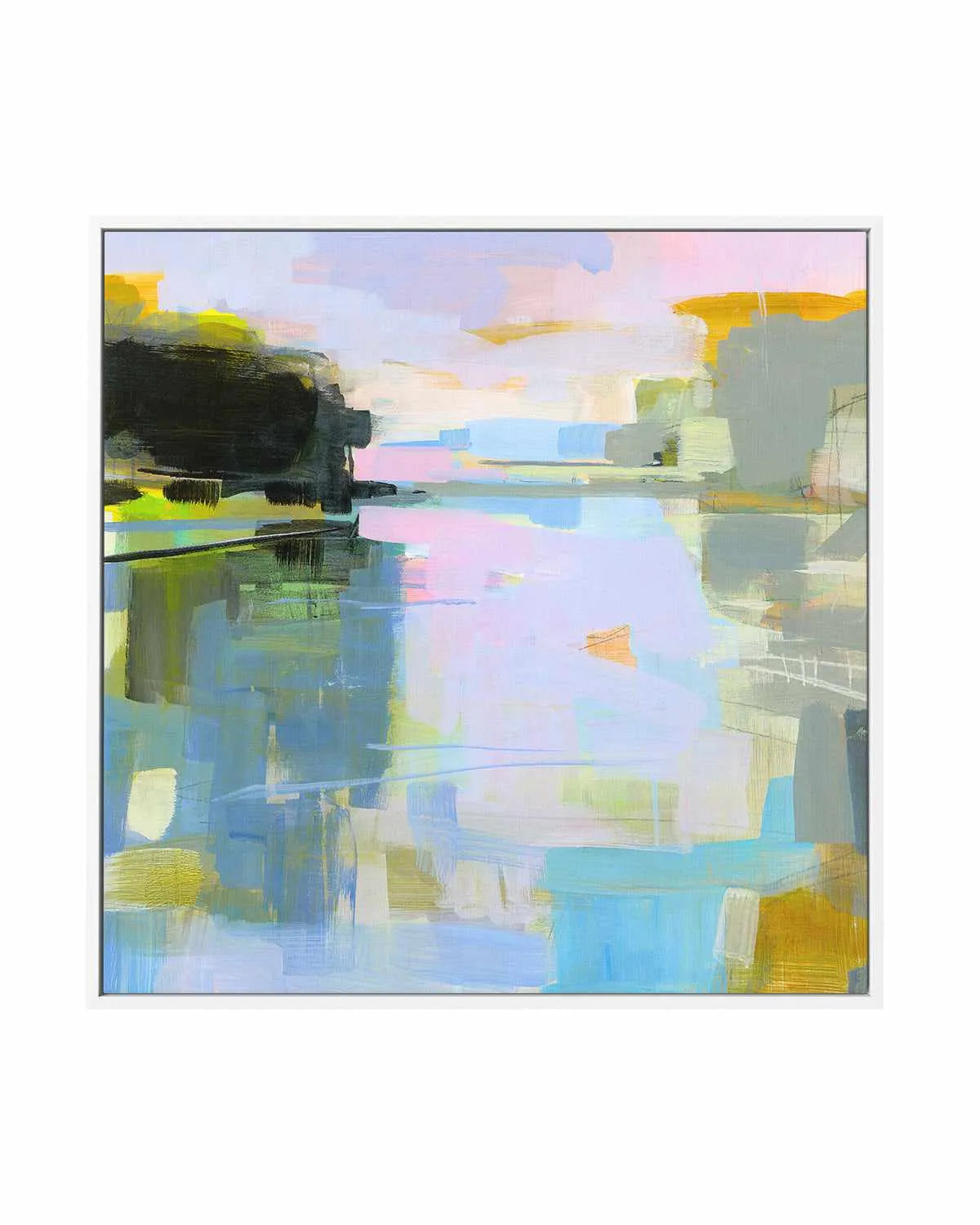 Chauncey Creek by Kathleen Robbins | Framed Canvas Art Print from Olive et Oriel where you can shop wallpaper and artworks online