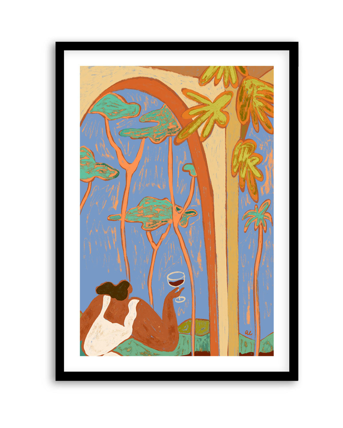Cheers To Me by Arty Guava | Art Print