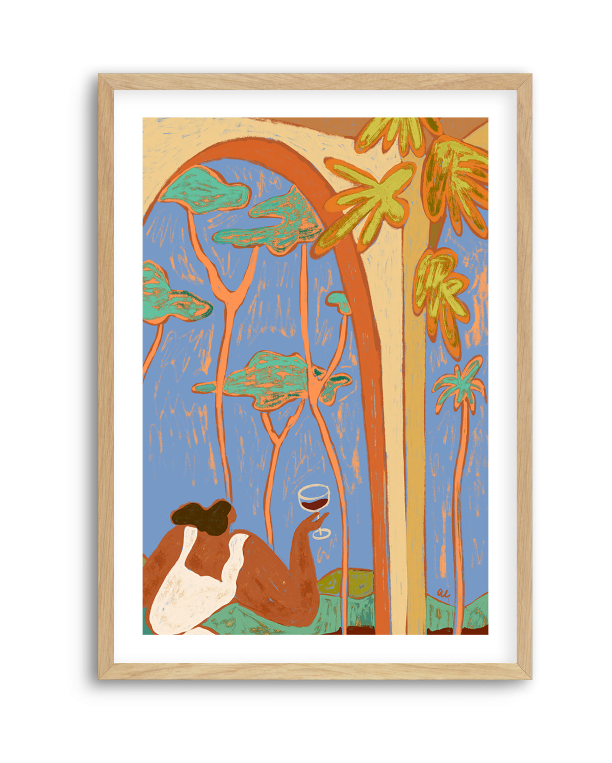 Cheers To Me by Arty Guava | Art Print