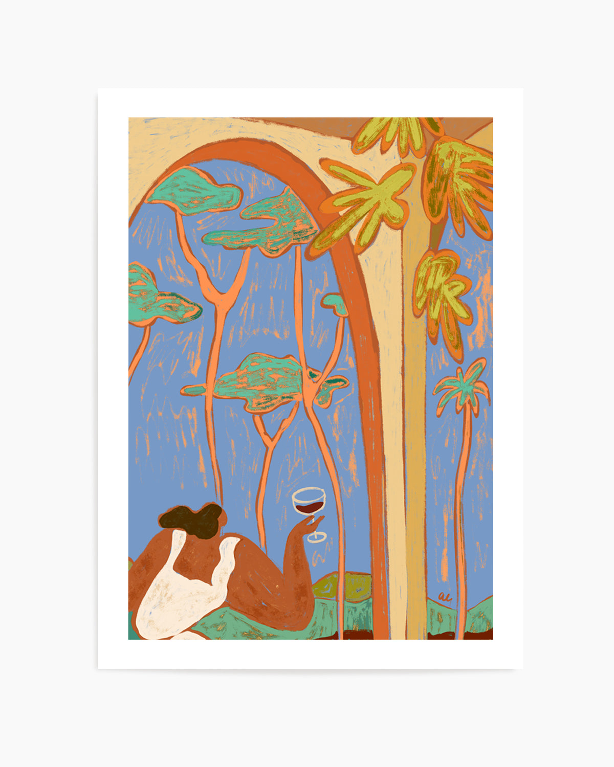 Cheers To Me by Arty Guava | Art Print
