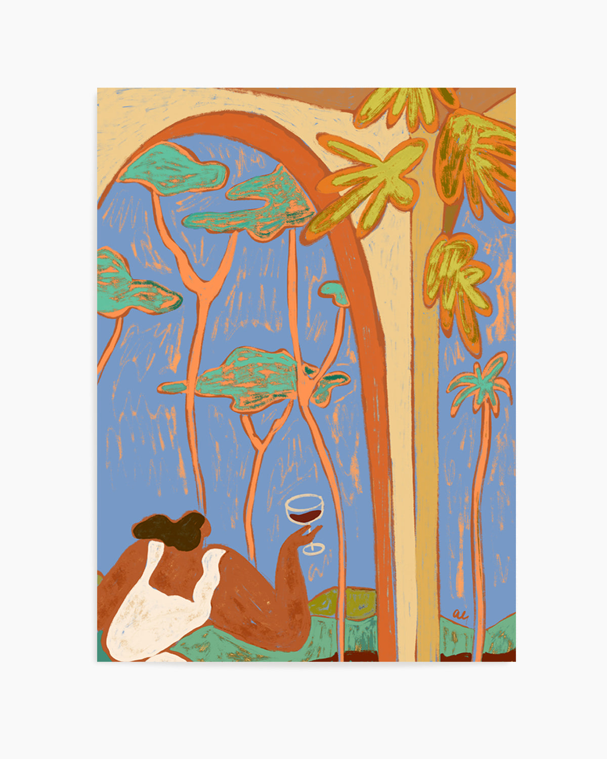 Cheers To Me by Arty Guava | Art Print