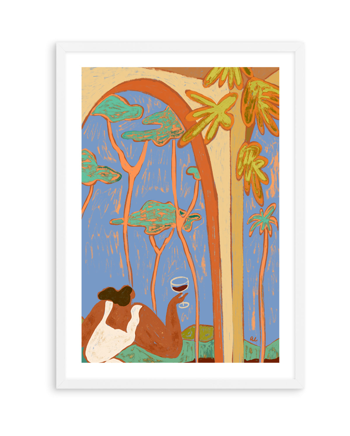 Cheers To Me by Arty Guava | Art Print
