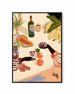 Cheers To You by Arty Guava | Framed Canvas Art Print