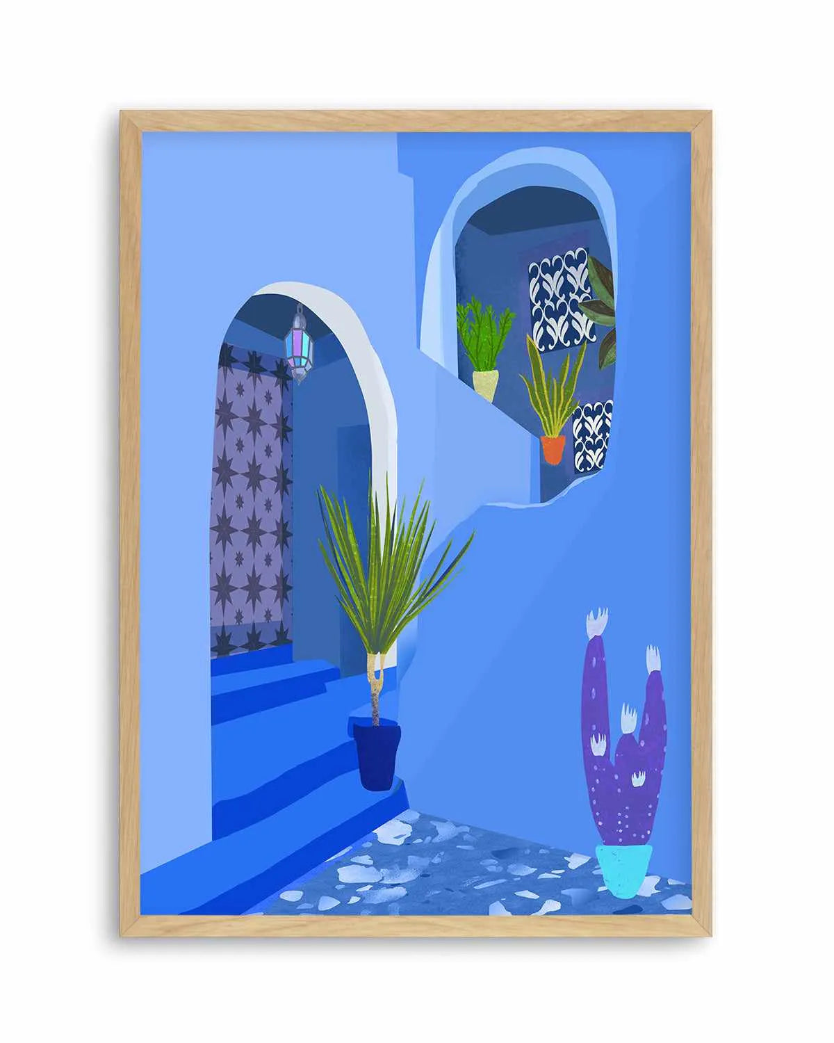 Chefchaouen, Morocco by Petra Lizde Art Print from Olive et Oriel where you can shop wallpaper and artworks online