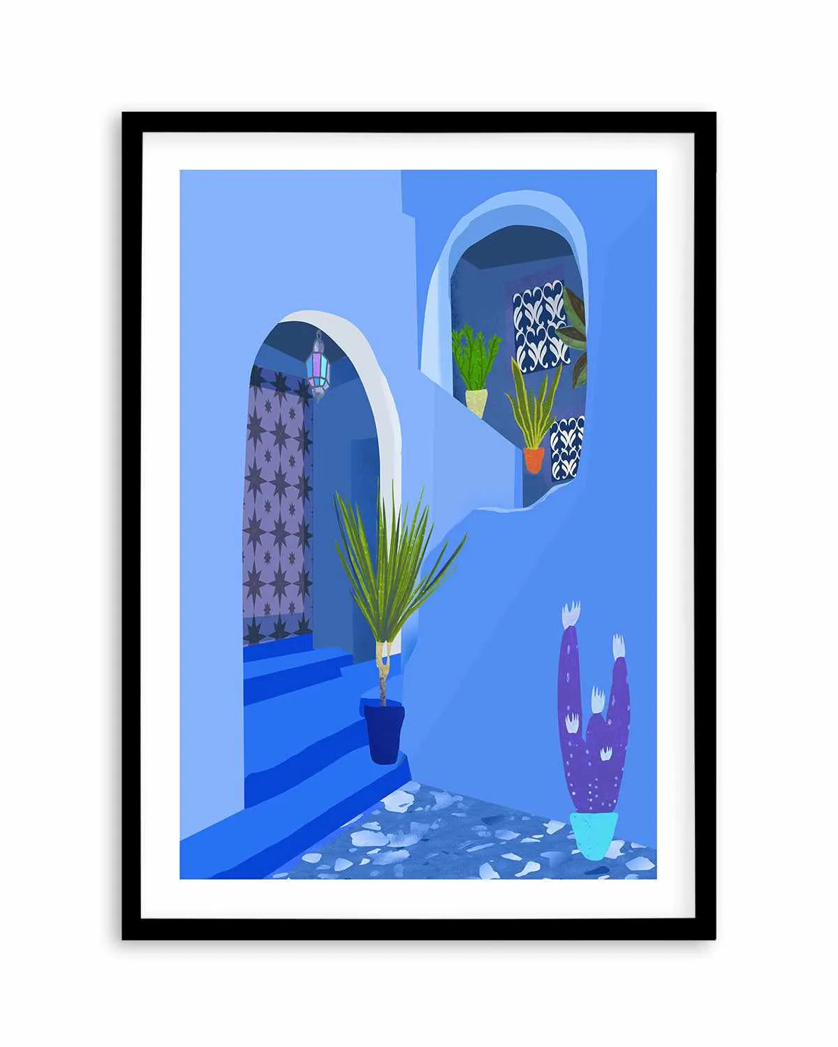 Chefchaouen, Morocco by Petra Lizde Art Print from Olive et Oriel where you can shop wallpaper and artworks online