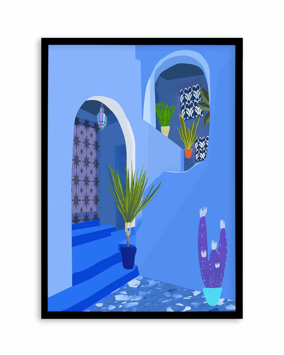 Chefchaouen, Morocco by Petra Lizde Art Print from Olive et Oriel where you can shop wallpaper and artworks online