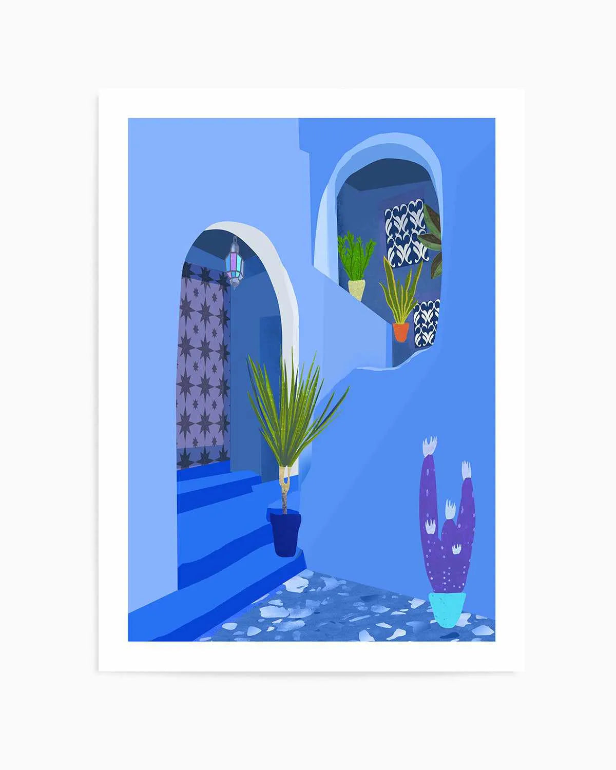 Chefchaouen, Morocco by Petra Lizde Art Print from Olive et Oriel where you can shop wallpaper and artworks online