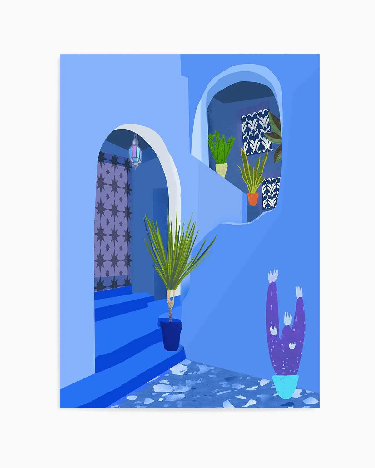Chefchaouen, Morocco by Petra Lizde Art Print from Olive et Oriel where you can shop wallpaper and artworks online