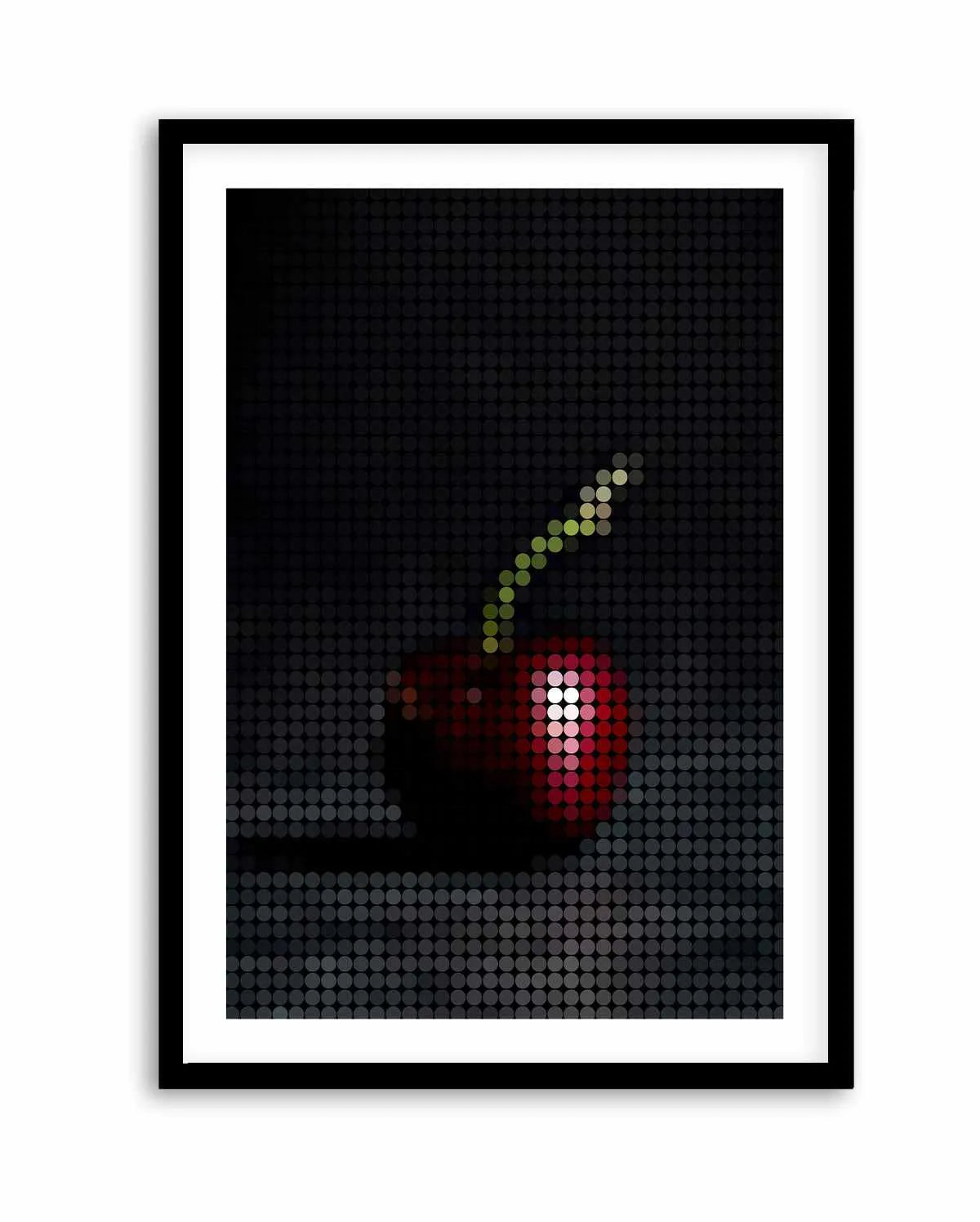 Cherry Dots | Art Print from Olive et Oriel where you can shop wallpaper and artworks online