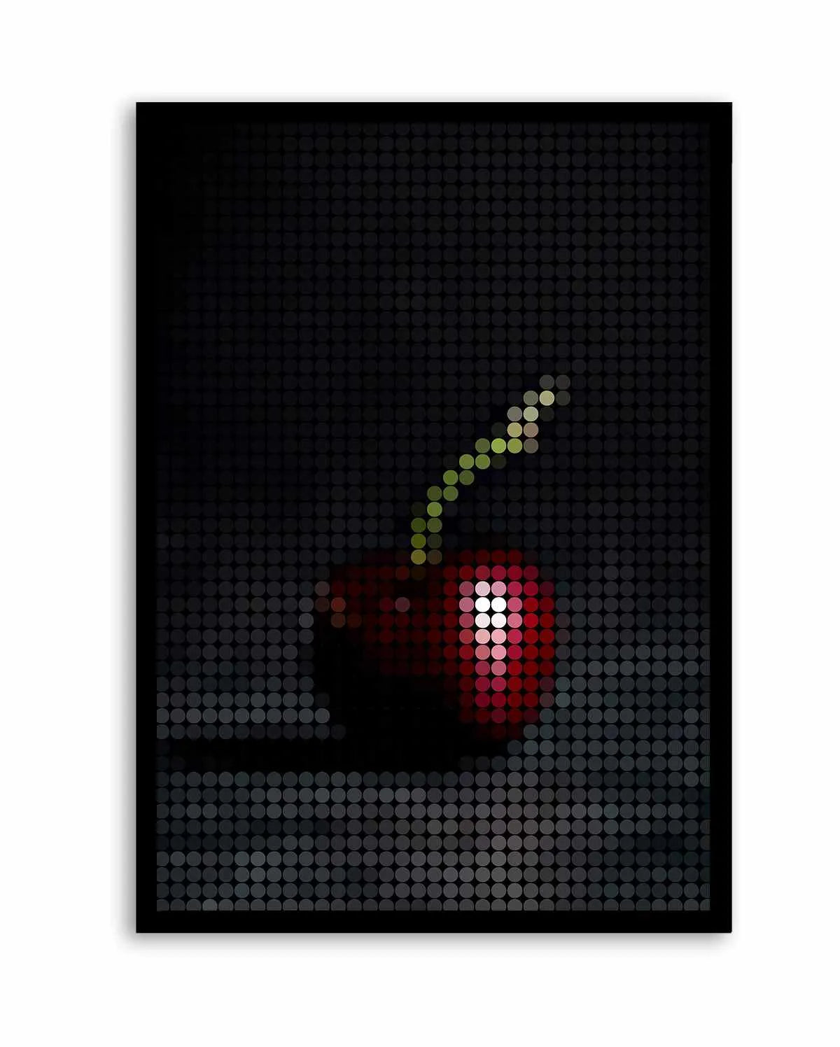 Cherry Dots | Art Print from Olive et Oriel where you can shop wallpaper and artworks online
