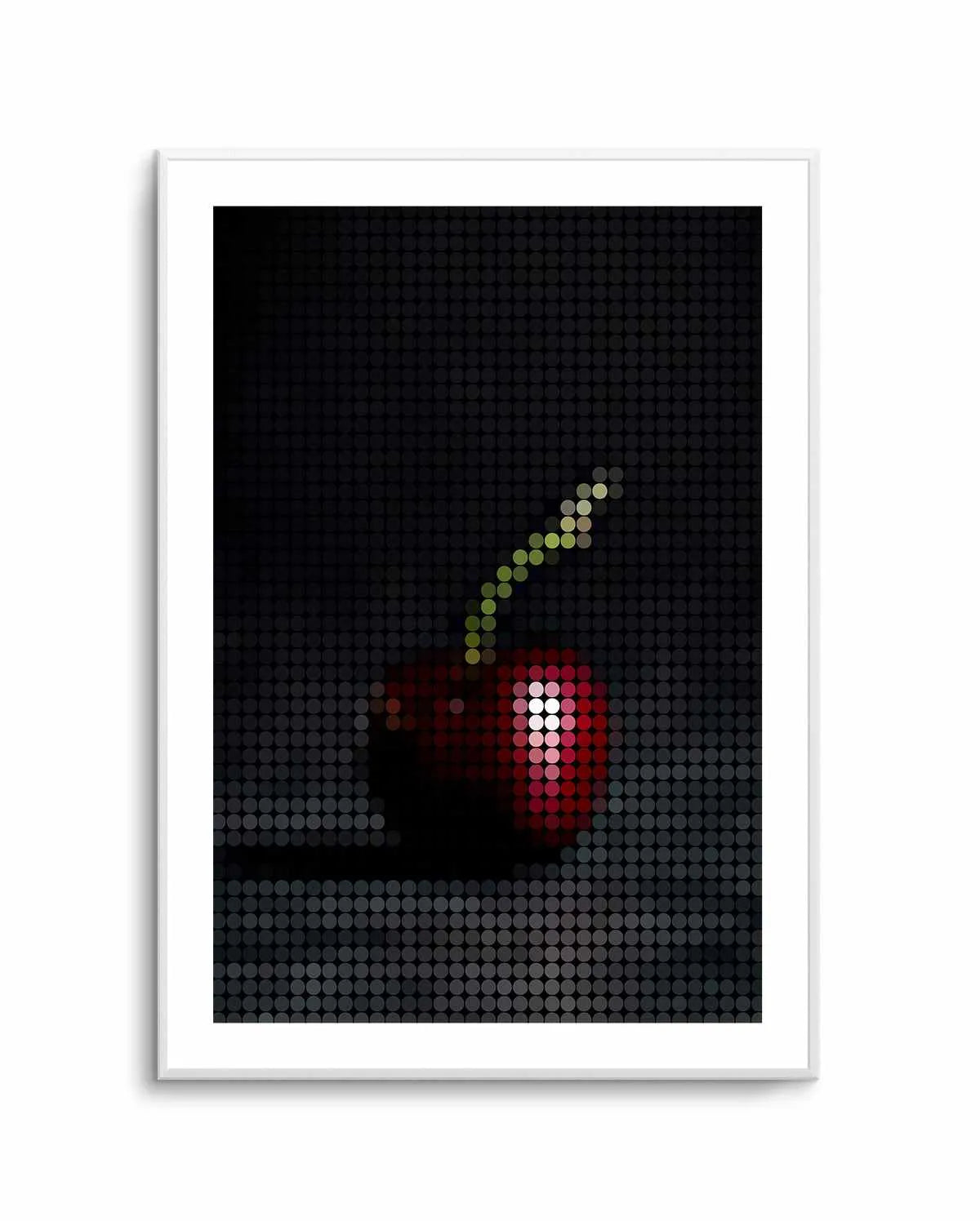 Cherry Dots | Art Print from Olive et Oriel where you can shop wallpaper and artworks online