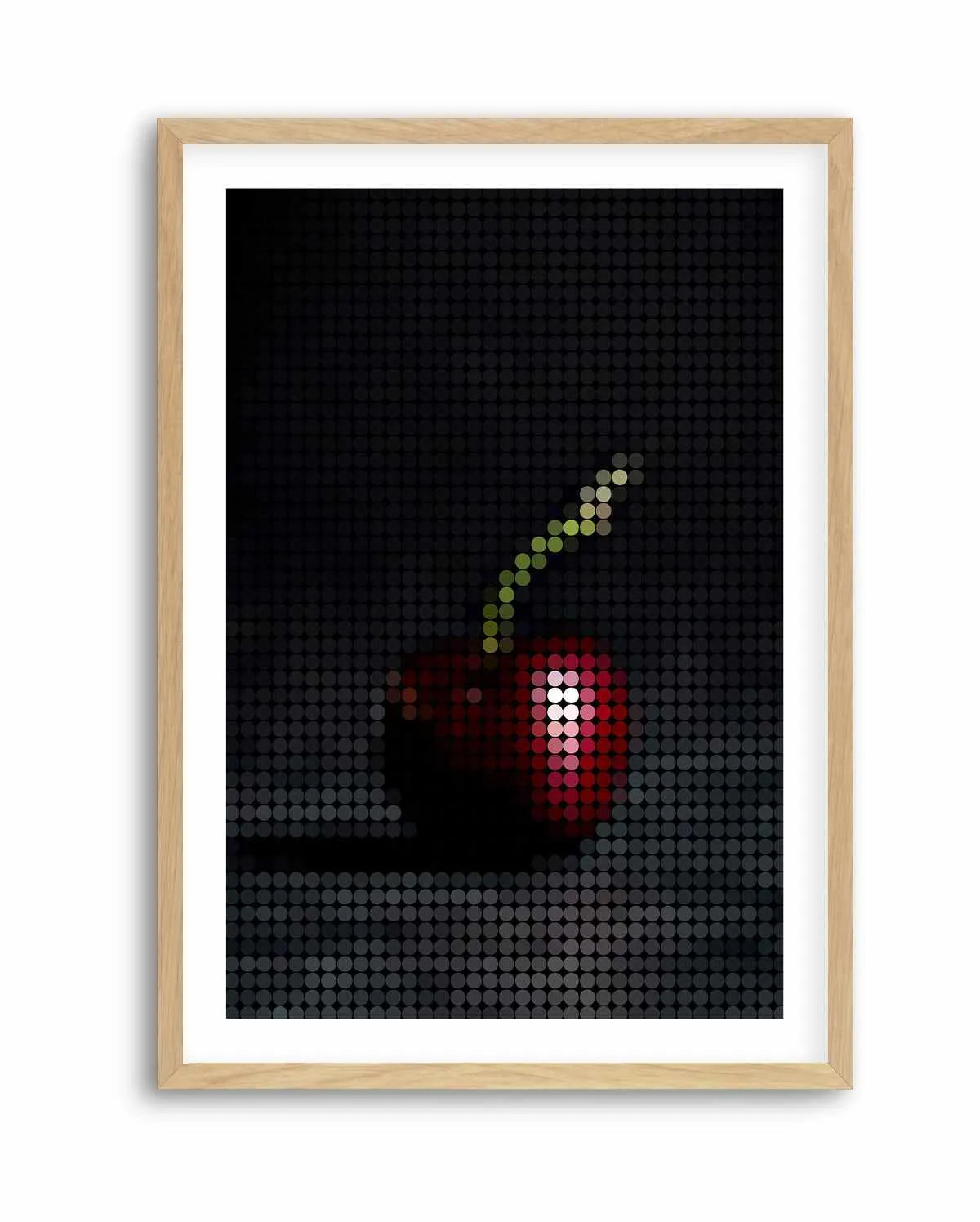 Cherry Dots | Art Print from Olive et Oriel where you can shop wallpaper and artworks online