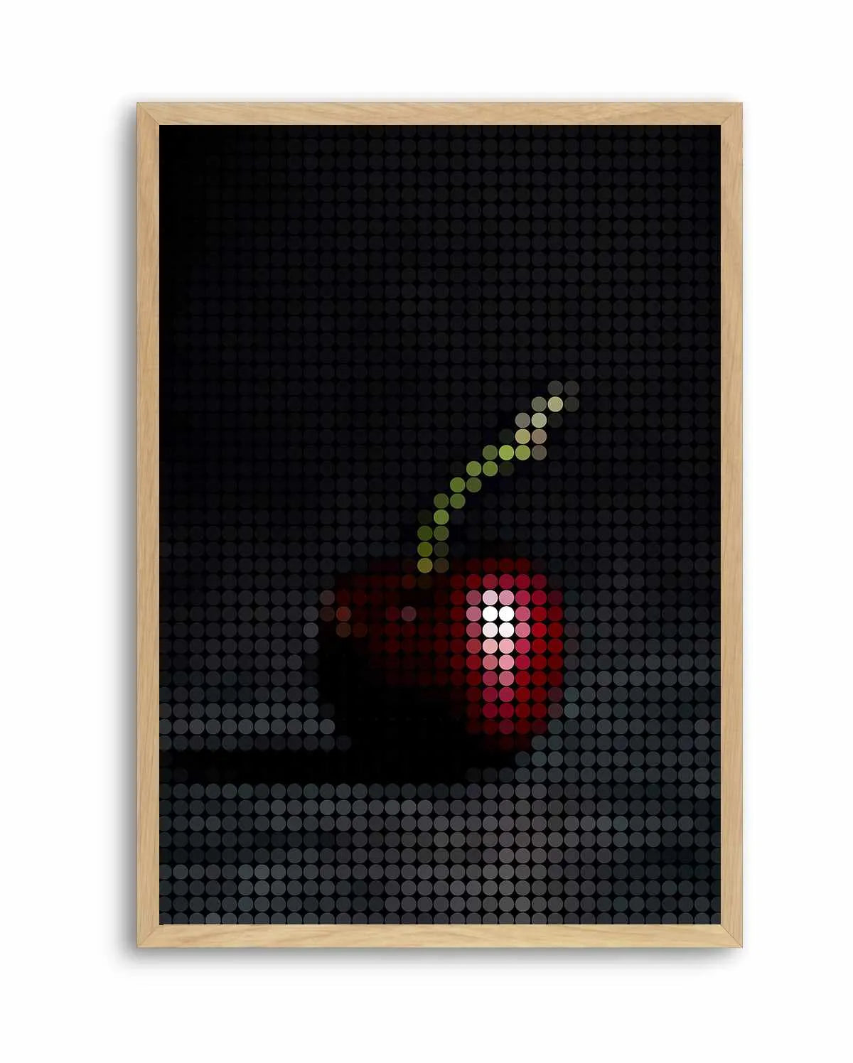 Cherry Dots | Art Print from Olive et Oriel where you can shop wallpaper and artworks online