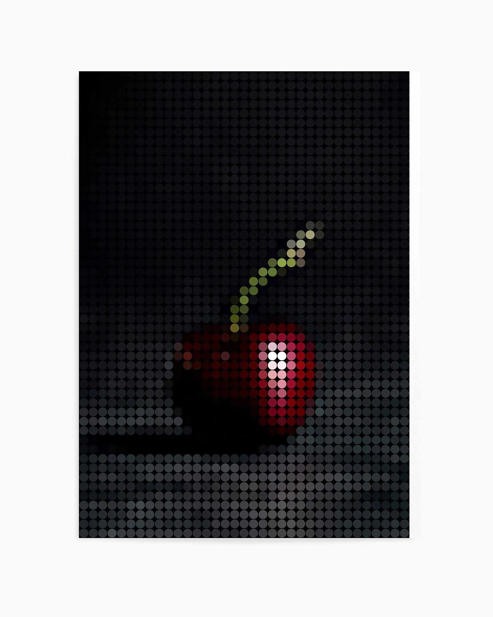 Cherry Dots | Art Print from Olive et Oriel where you can shop wallpaper and artworks online