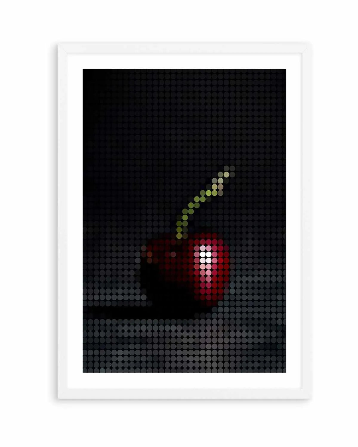Cherry Dots | Art Print from Olive et Oriel where you can shop wallpaper and artworks online