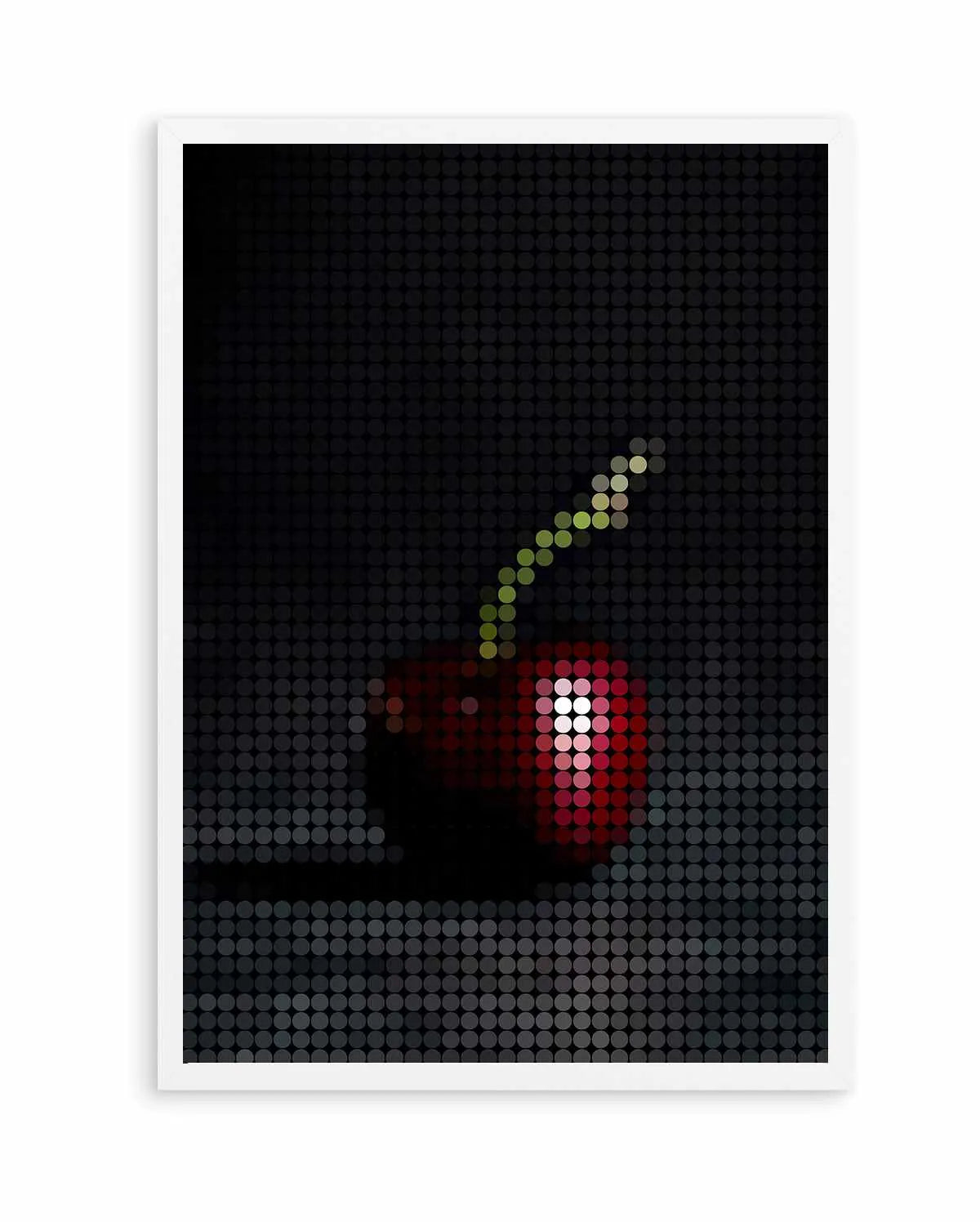 Cherry Dots | Art Print from Olive et Oriel where you can shop wallpaper and artworks online