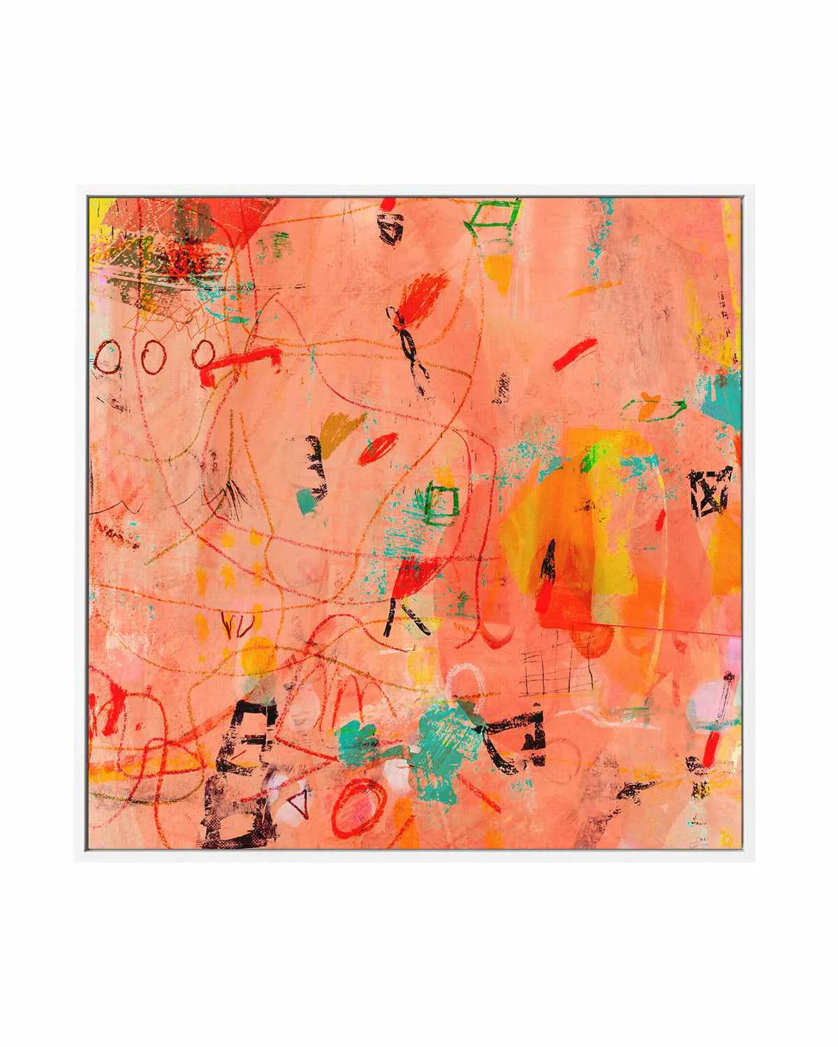 Cherry Dust by Antonia Tzenova | Framed Canvas Art Print from Olive et Oriel where you can shop wallpaper and artworks online