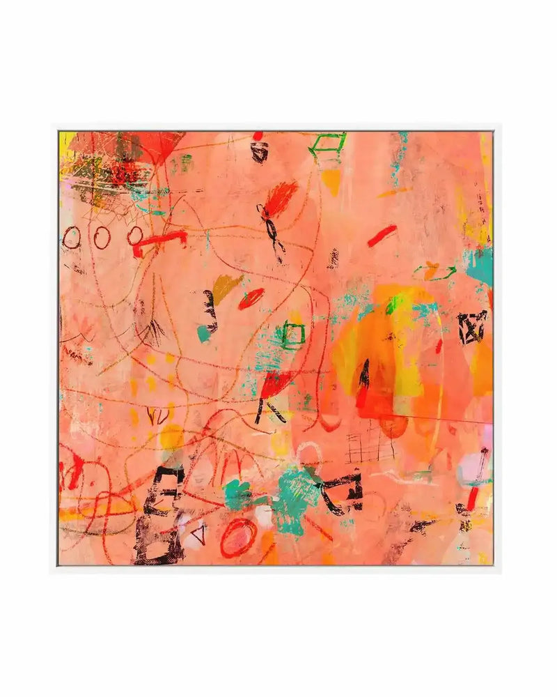 Cherry Dust by Antonia Tzenova | Framed Canvas Art Print from Olive et Oriel where you can shop wallpaper and artworks online