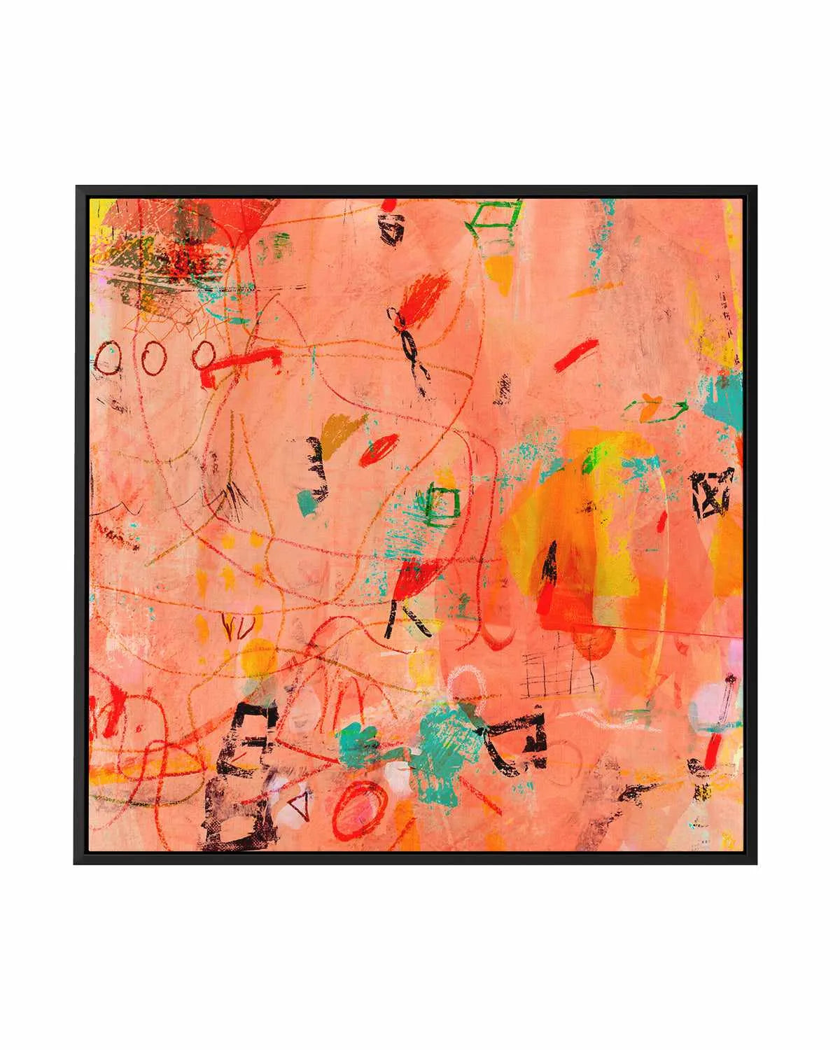 Cherry Dust by Antonia Tzenova | Framed Canvas Art Print from Olive et Oriel where you can shop wallpaper and artworks online