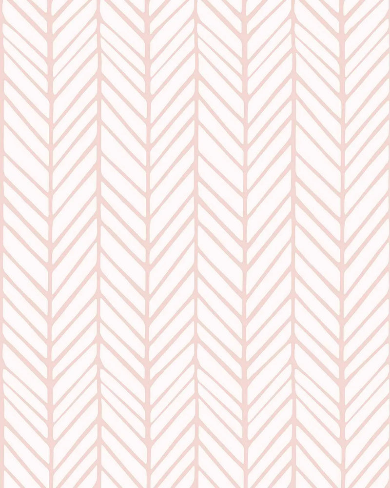 Chevron Wallpaper in Blush Pink-Wallpaper-Buy Kids Removable Wallpaper Online Our Custom Made Children‚àö¬¢‚Äö√á¬®‚Äö√ë¬¢s Wallpapers Are A Fun Way To Decorate And Enhance Boys Bedroom Decor And Girls Bedrooms They Are An Amazing Addition To Your Kids Bedroom Walls Our Collection of Kids Wallpaper Is Sure To Transform Your Kids Rooms Interior Style From Pink Wallpaper To Dinosaur Wallpaper Even Marble Wallpapers For Teen Boys Shop Peel And Stick Wallpaper Online Today With Olive et Oriel